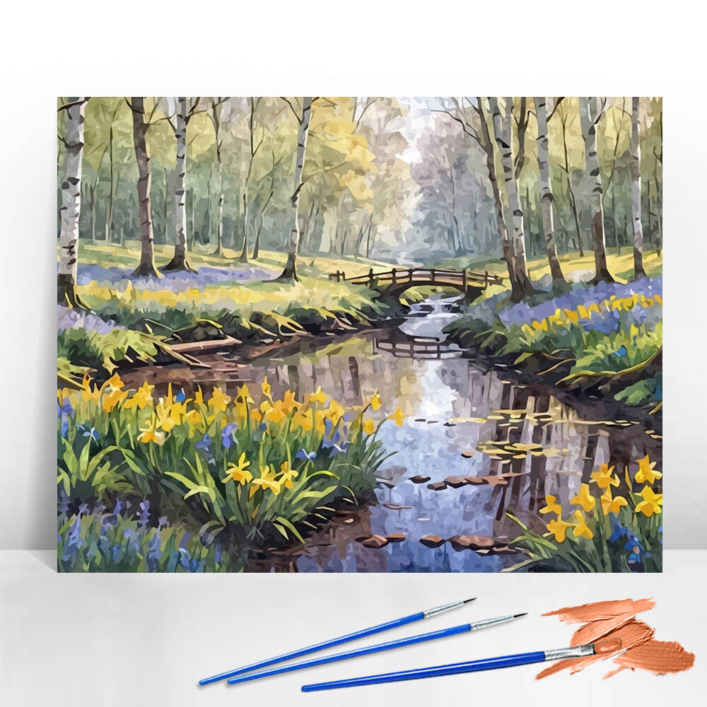 DIY Painting By Numbers Landsc - Art Craft Tree reseña y precio