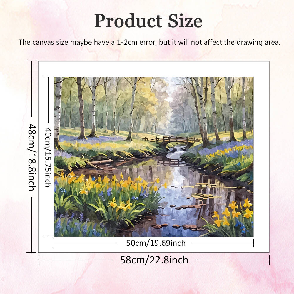 DIY Painting By Numbers Landsc - Art Craft Tree reseña y precio