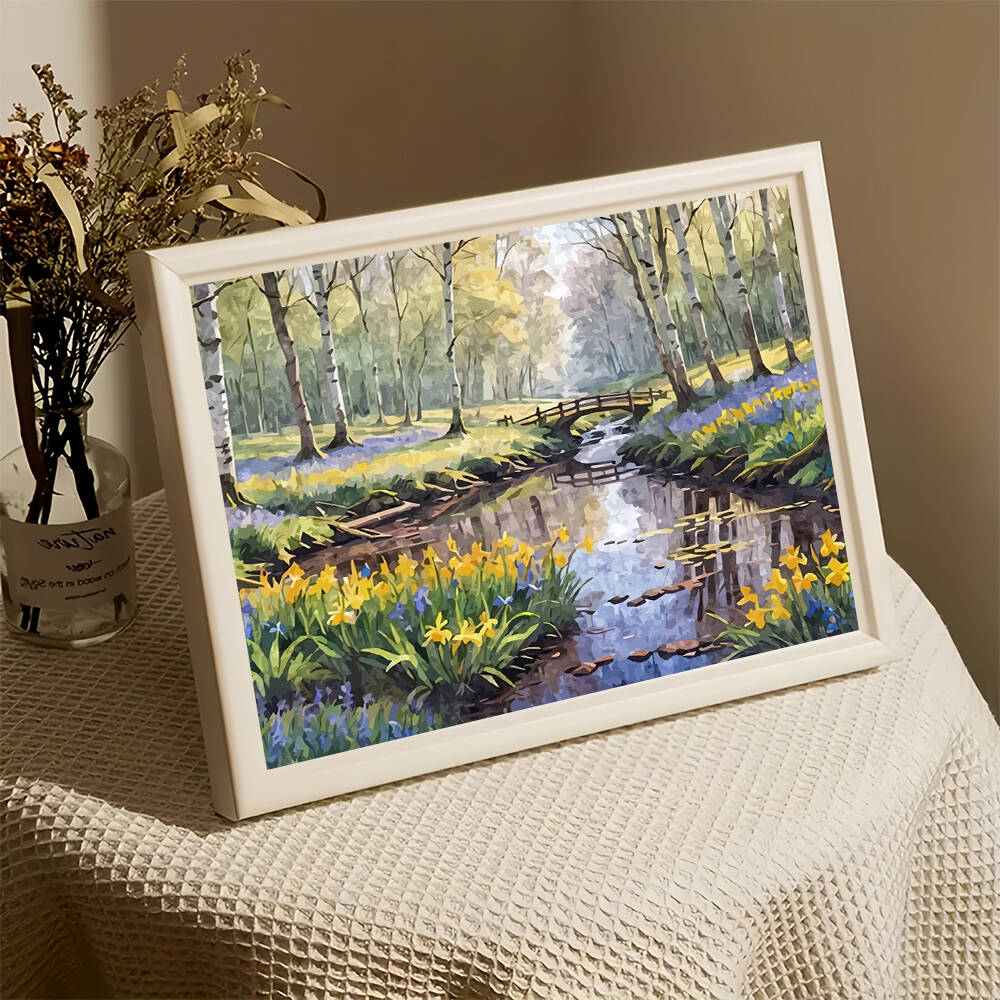 DIY Painting By Numbers Landsc - Art Craft Tree reseña y precio