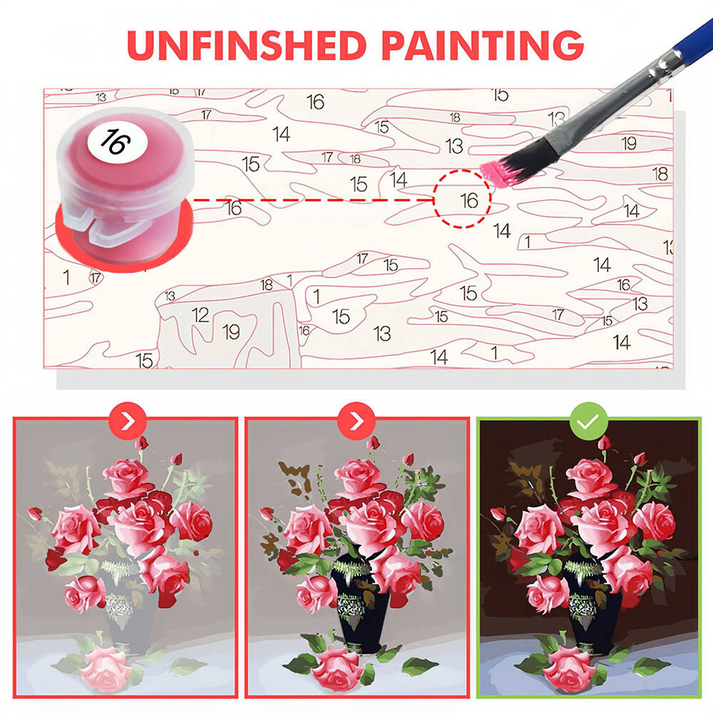 DIY Painting By Numbers Landsc - Art Craft Tree reseña y precio