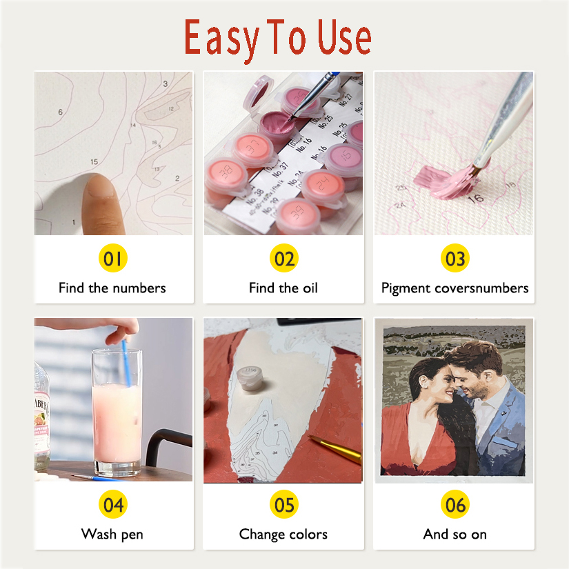 24/36/48 Color Personalised Pa - Art And Craft Numbers reseña y precio