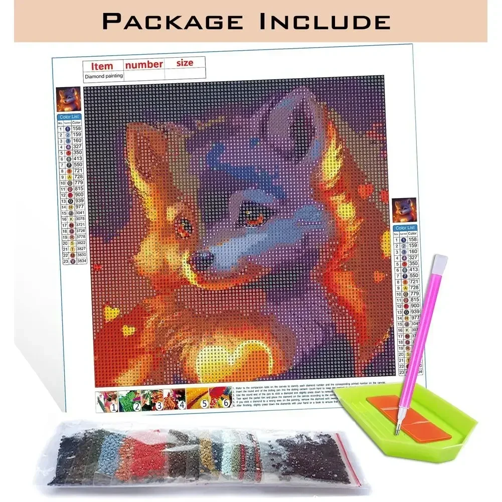 Diamond Painting DIY Colorful  - Art Craft Village reseña y precio