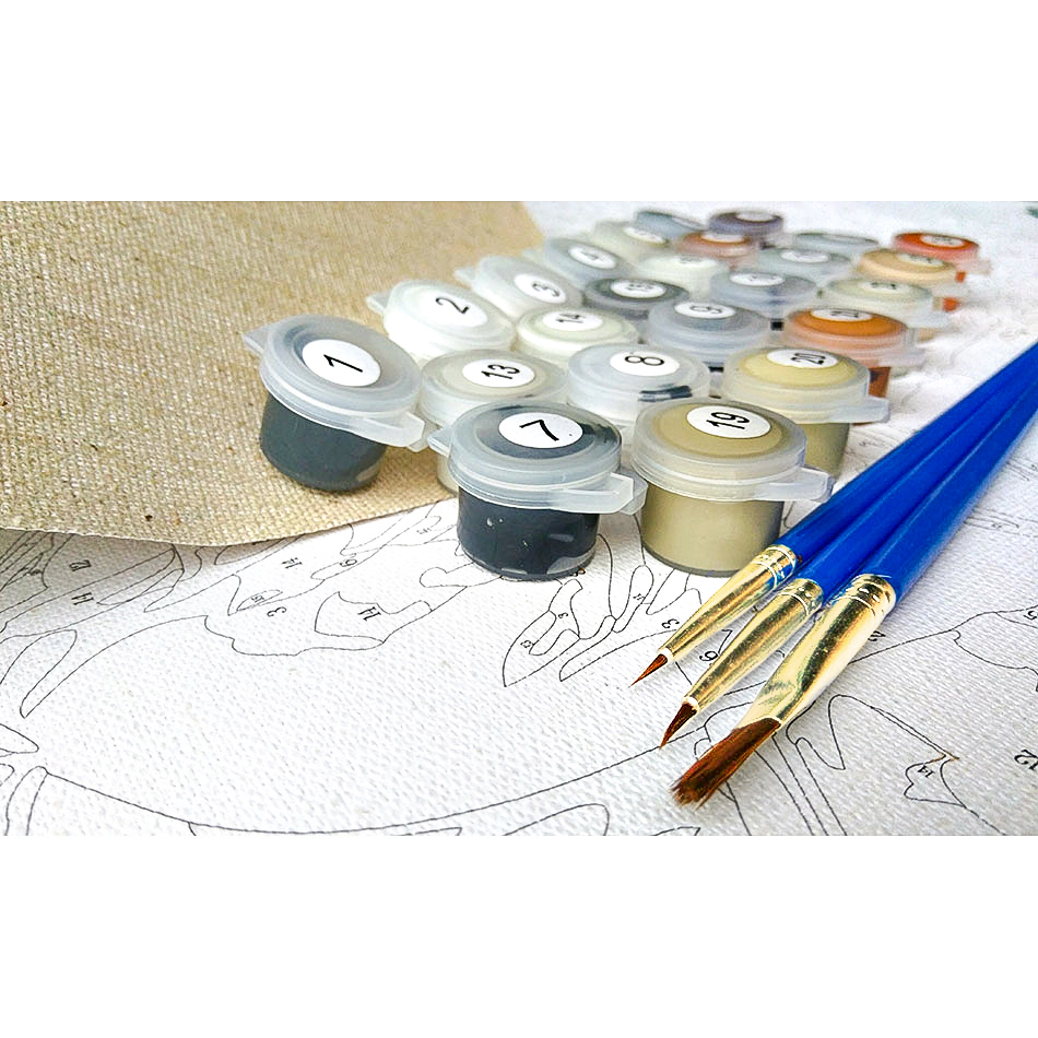 1PCS Frameless   Village Paint - Art Craft Village reseña y precio
