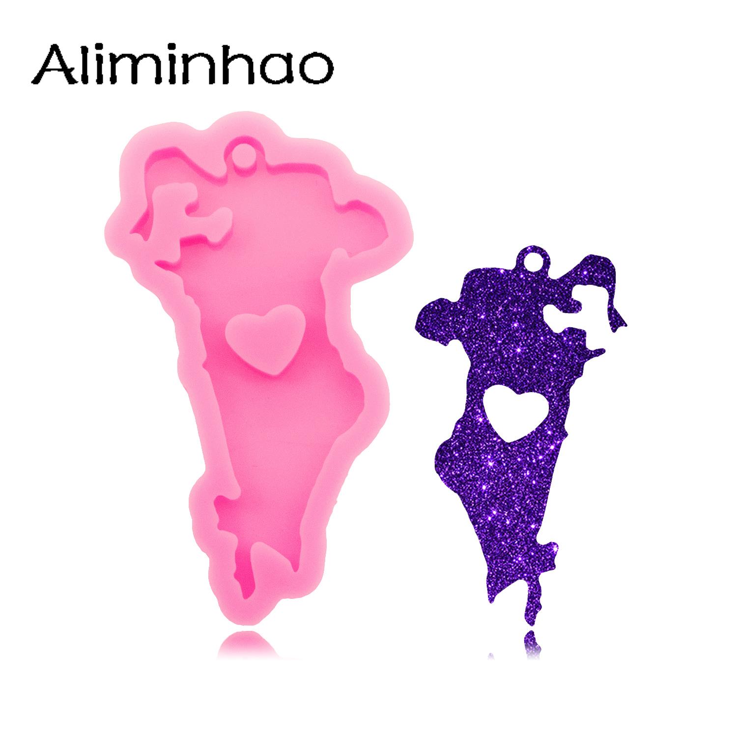DY1435 Shiny Bahrain Map Silic - Eco Art Craft reseña y precio