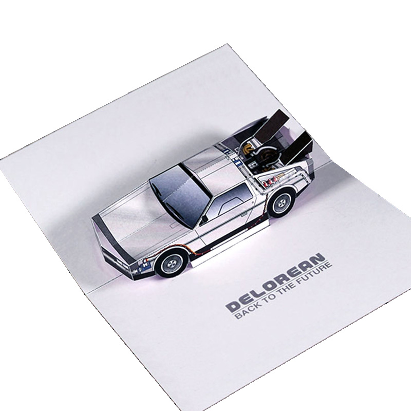 Back To The Future POP-UP Card - Art Craft Center reseña y precio