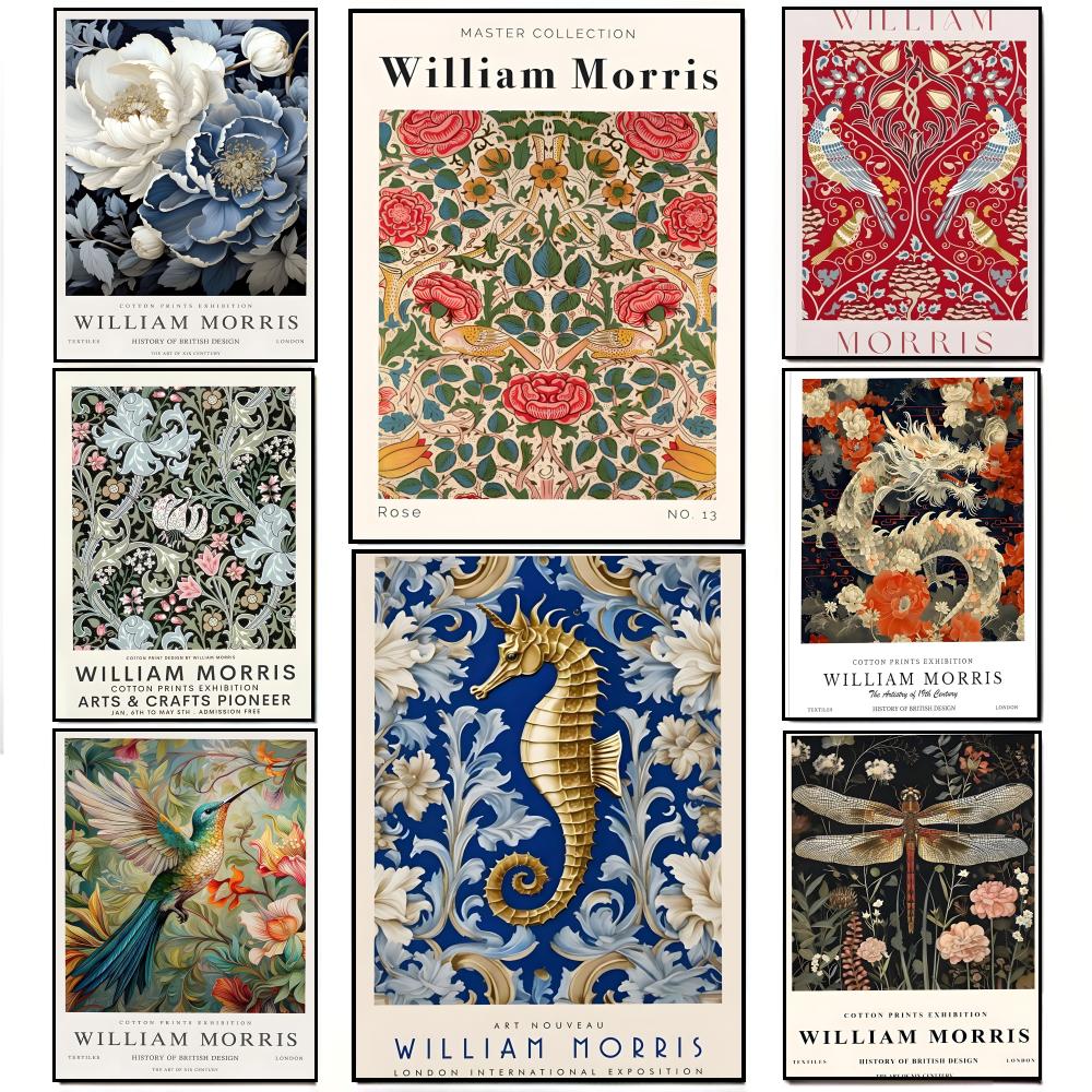Vintage Arts Crafts W-William  - Art Craft William Morris reseña y precio