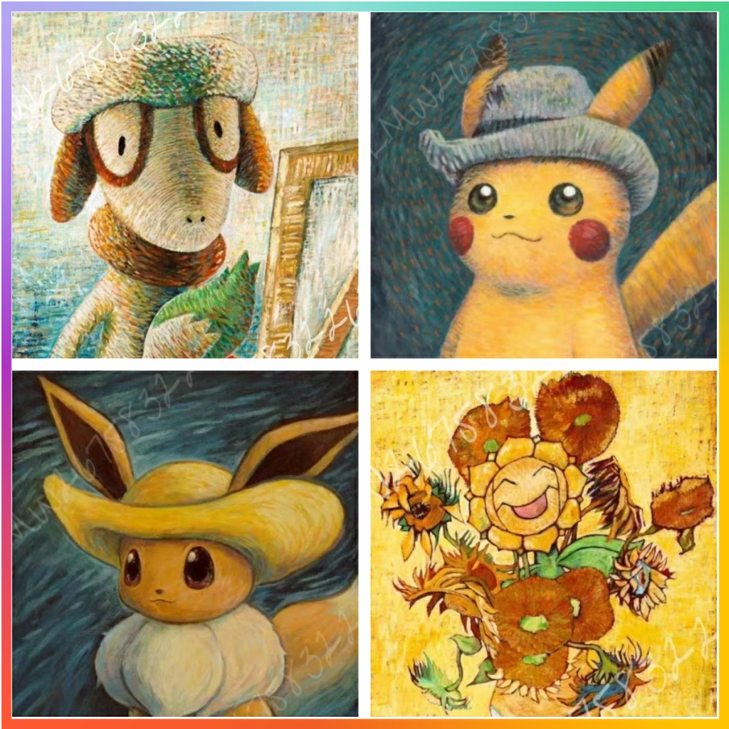 Van Gogh Museum Pokemon Anime  - Art Craft Museum reseña y precio