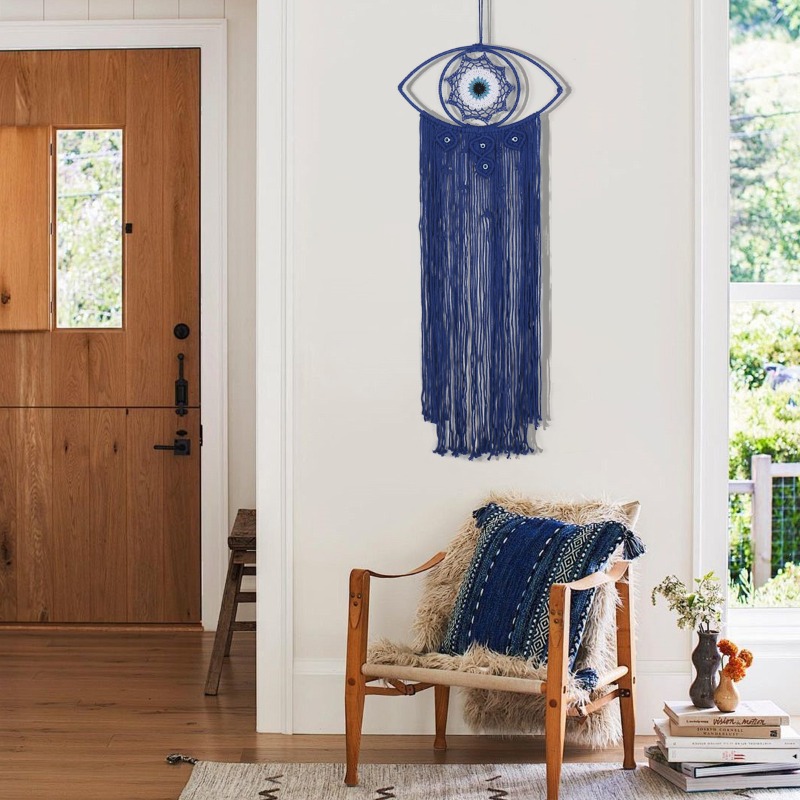 Nordic Handwoven Evil Eye Tape - Unique Art Craft reseña y precio