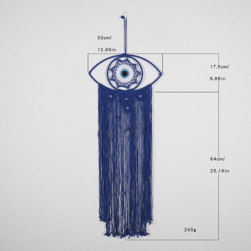 Nordic Handwoven Evil Eye Tape - Unique Art Craft reseña y precio
