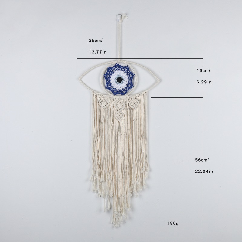 Nordic Handwoven Evil Eye Tape - Unique Art Craft reseña y precio