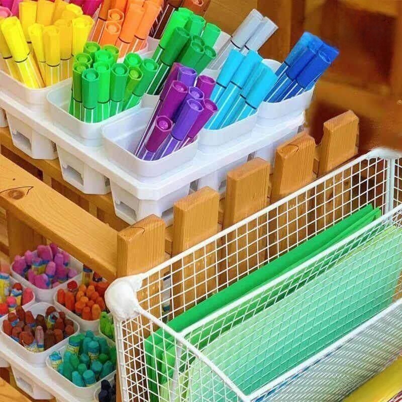 Art Supplies Storage Box for K - Art And Craft Studio reseña y precio