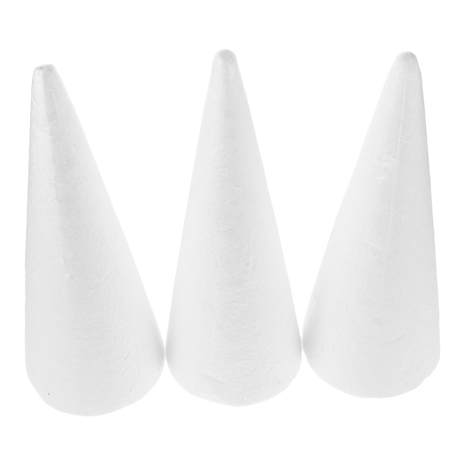 3Pcs Foam Cones Cone Shaped Po - Art Craft Tree reseña y precio