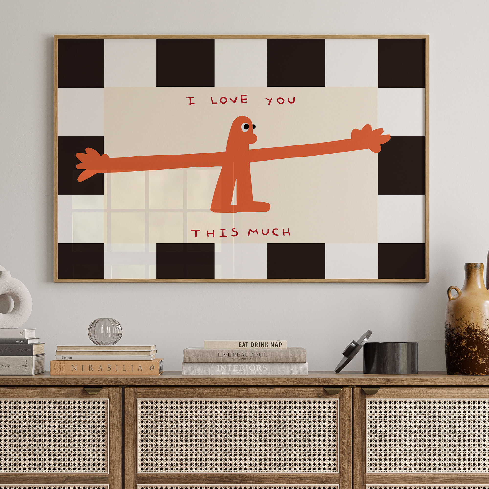 I Love You This Much Quote Wal - Art Craft Love reseña y precio