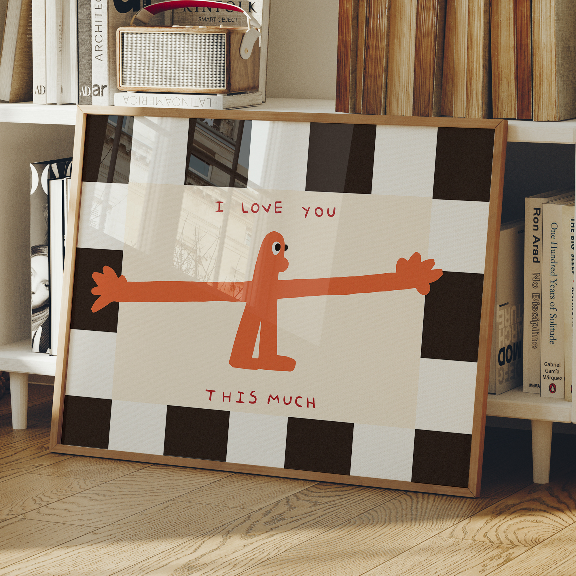I Love You This Much Quote Wal - Art Craft Love reseña y precio