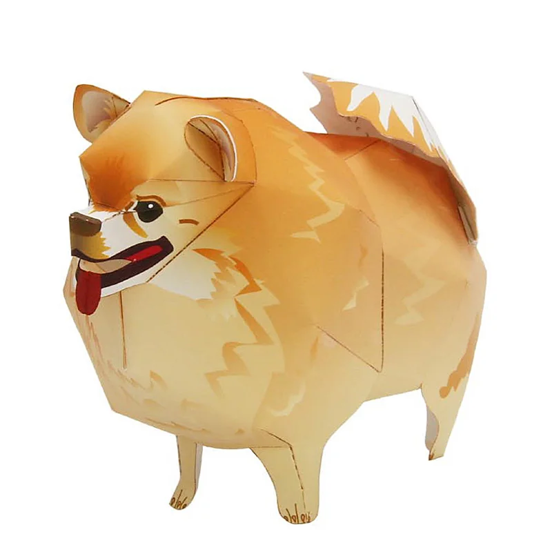 Pomeranian Dog Folding Origami - Art Craft Center reseña y precio