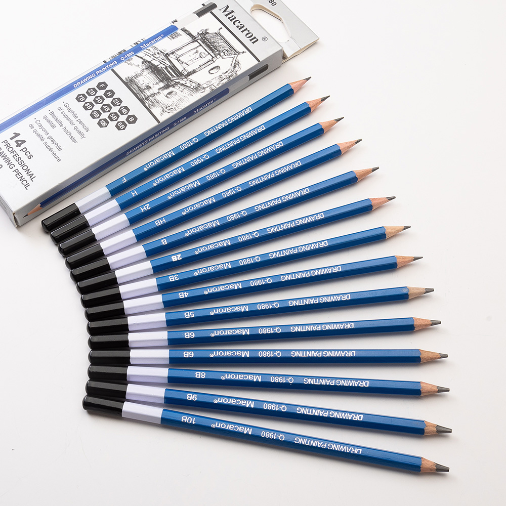 14Pcs Professional Sketch Char - Sketching Charcoal Set reseña y precio