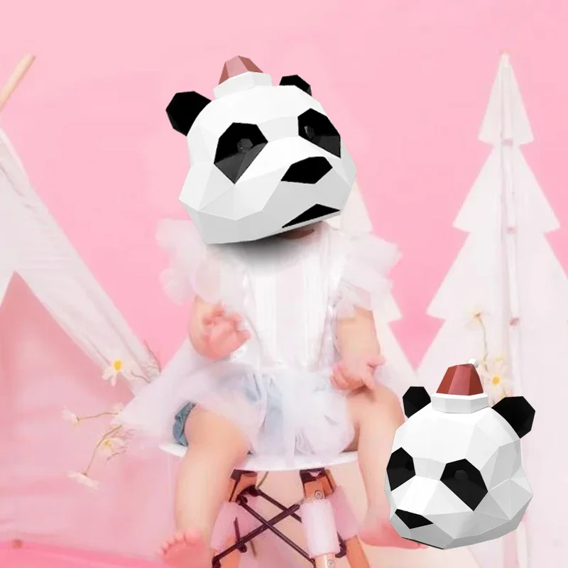 Christmas Panda Mask Paper Mod - Art Craft Center reseña y precio