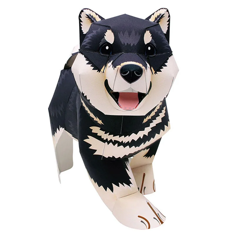 Black Shiba Inu Dog Handmade O - Art Craft Center reseña y precio