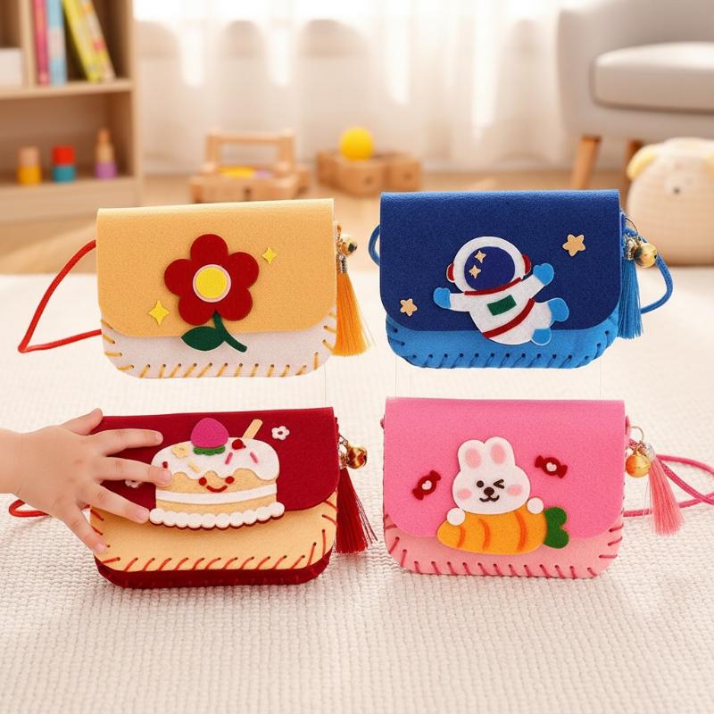 Cute Felt Felt Bag Making Kit  - Art Craft Kindergarten reseña y precio