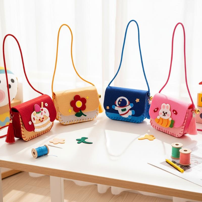 Cute Felt Felt Bag Making Kit  - Art Craft Kindergarten reseña y precio