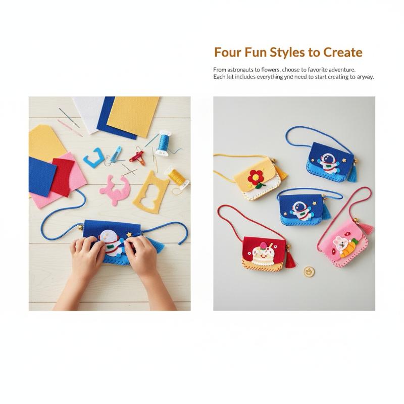 Cute Felt Felt Bag Making Kit  - Art Craft Kindergarten reseña y precio