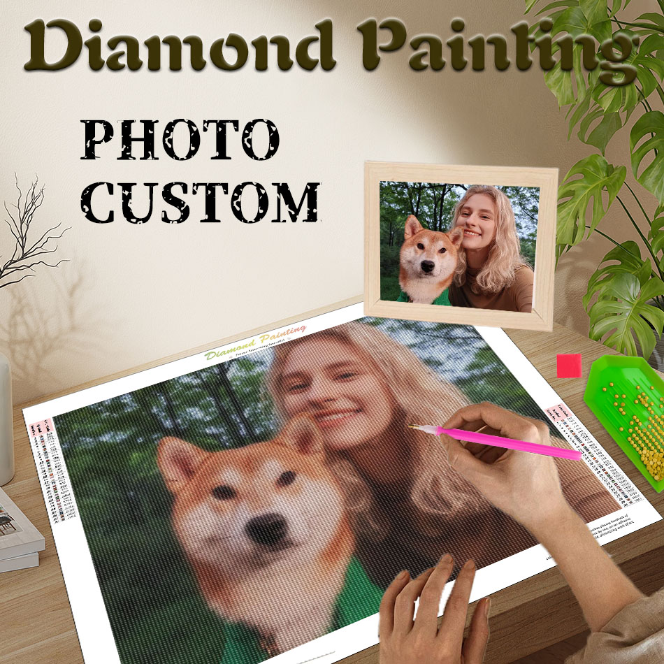 PhotoCustom Diamond Painting C - Unique Art Craft reseña y precio