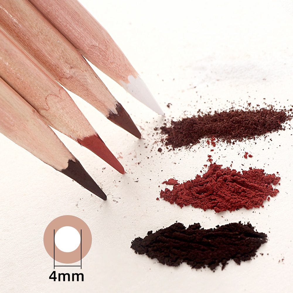 4Pcs Professional Sketch Charc - Sketching Charcoal Set reseña y precio