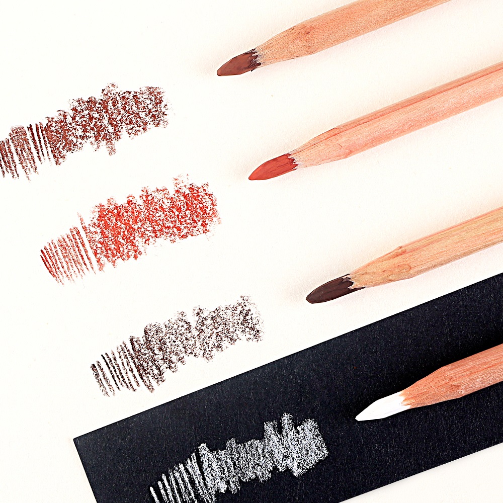 4Pcs Professional Sketch Charc - Sketching Charcoal Set reseña y precio
