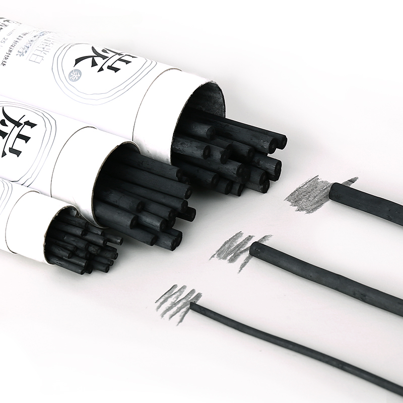 25PCS Vine Charcoal Sticks, Wi - Sketching Charcoal Set reseña y precio