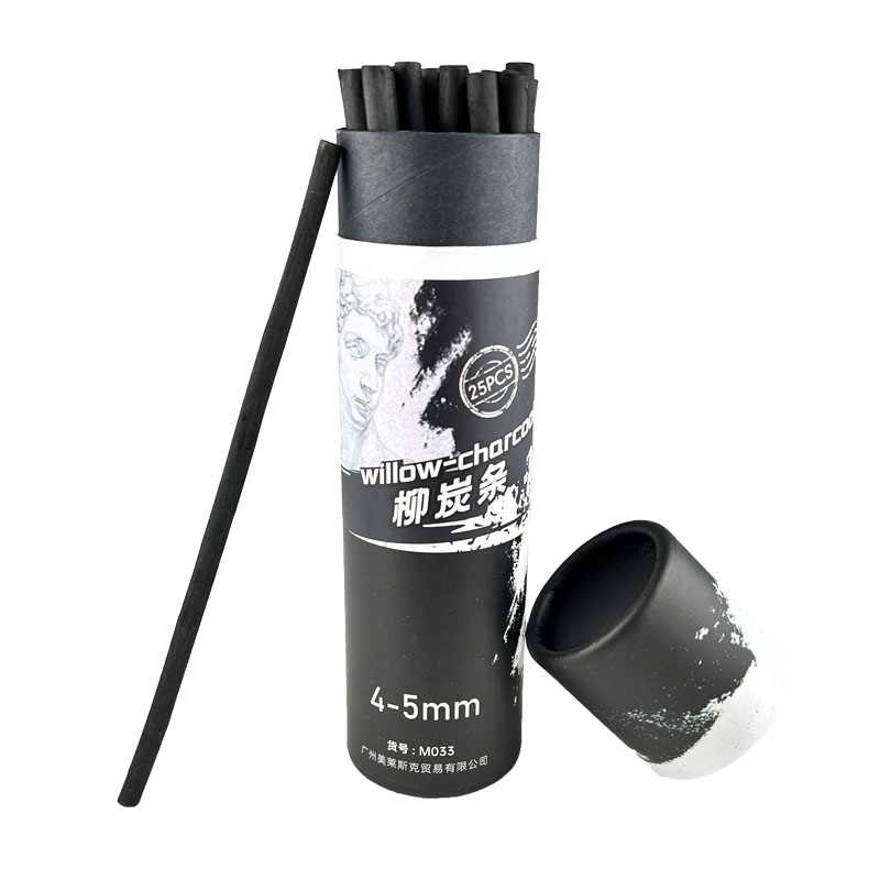 25PCS Vine Charcoal Sticks, Wi - Sketching Charcoal Set reseña y precio