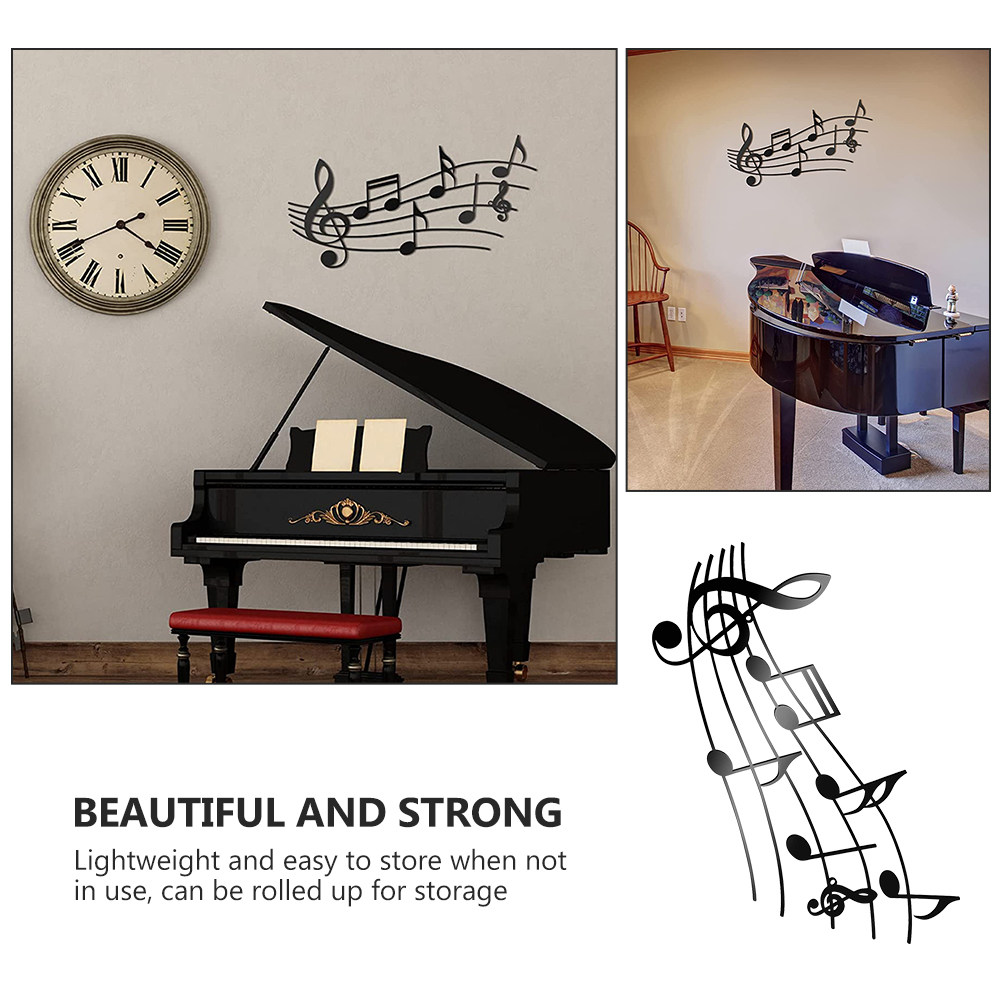 Music Note Iron Art Wall Hangi - Unique Art Craft reseña y precio