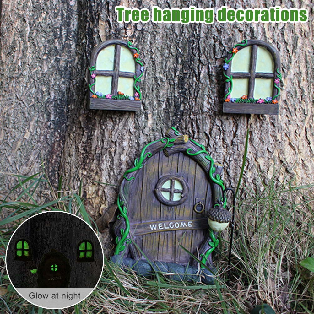 3pcs Tree Sculpture Garden Gno - Art Craft Tree reseña y precio