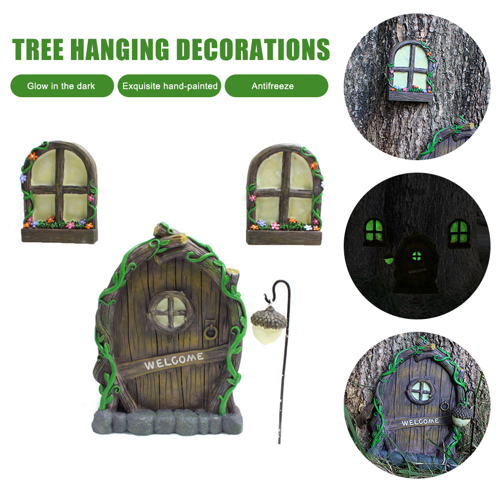 3pcs Tree Sculpture Garden Gno - Art Craft Tree reseña y precio