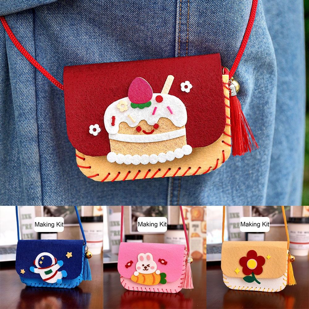 Cute Felt Felt Bag Making Kit  - Art Craft Kindergarten reseña y precio