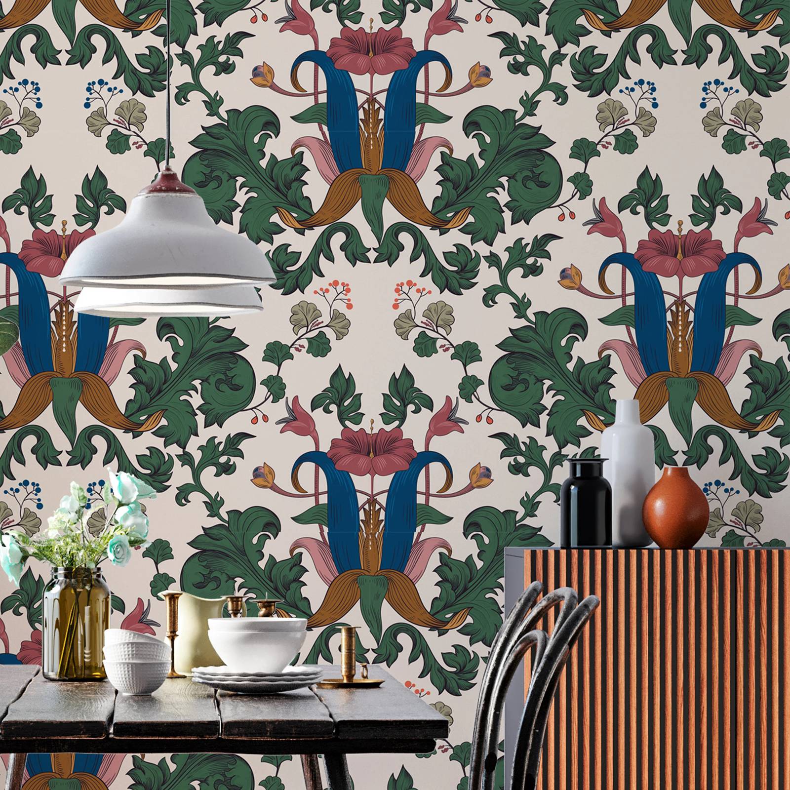 William Morris Inspired Wallpa - Art Craft William Morris reseña y precio