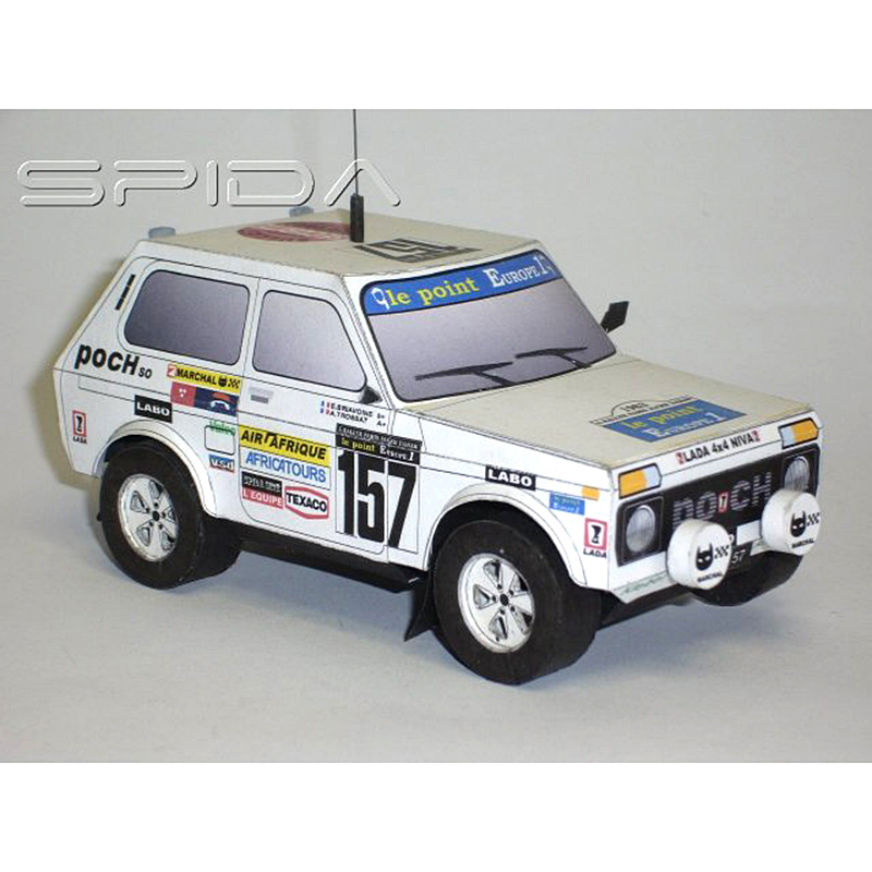 Lada Niva 1983 4x4 1:32 Dakar  - Art Craft Center reseña y precio