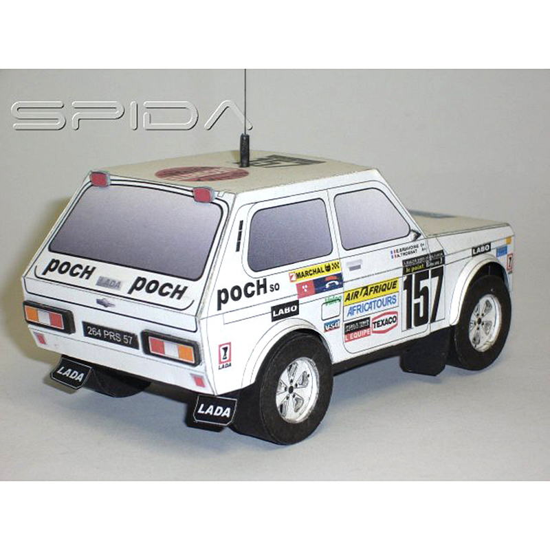 Lada Niva 1983 4x4 1:32 Dakar  - Art Craft Center reseña y precio