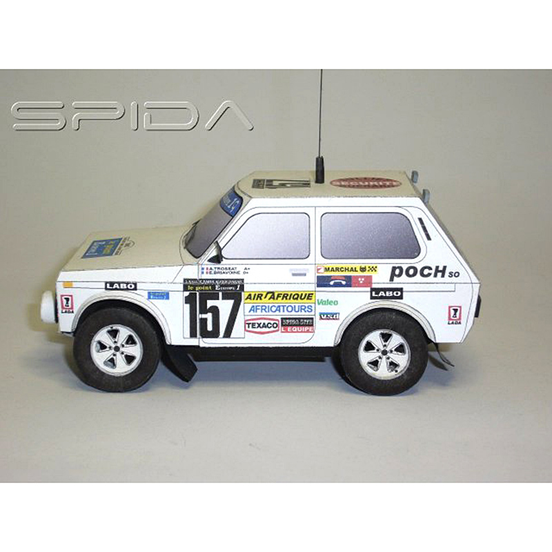 Lada Niva 1983 4x4 1:32 Dakar  - Art Craft Center reseña y precio