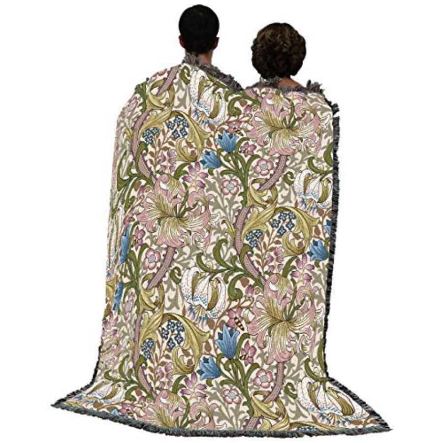 William Morris Golden Lily Bla - Art Craft William Morris reseña y precio