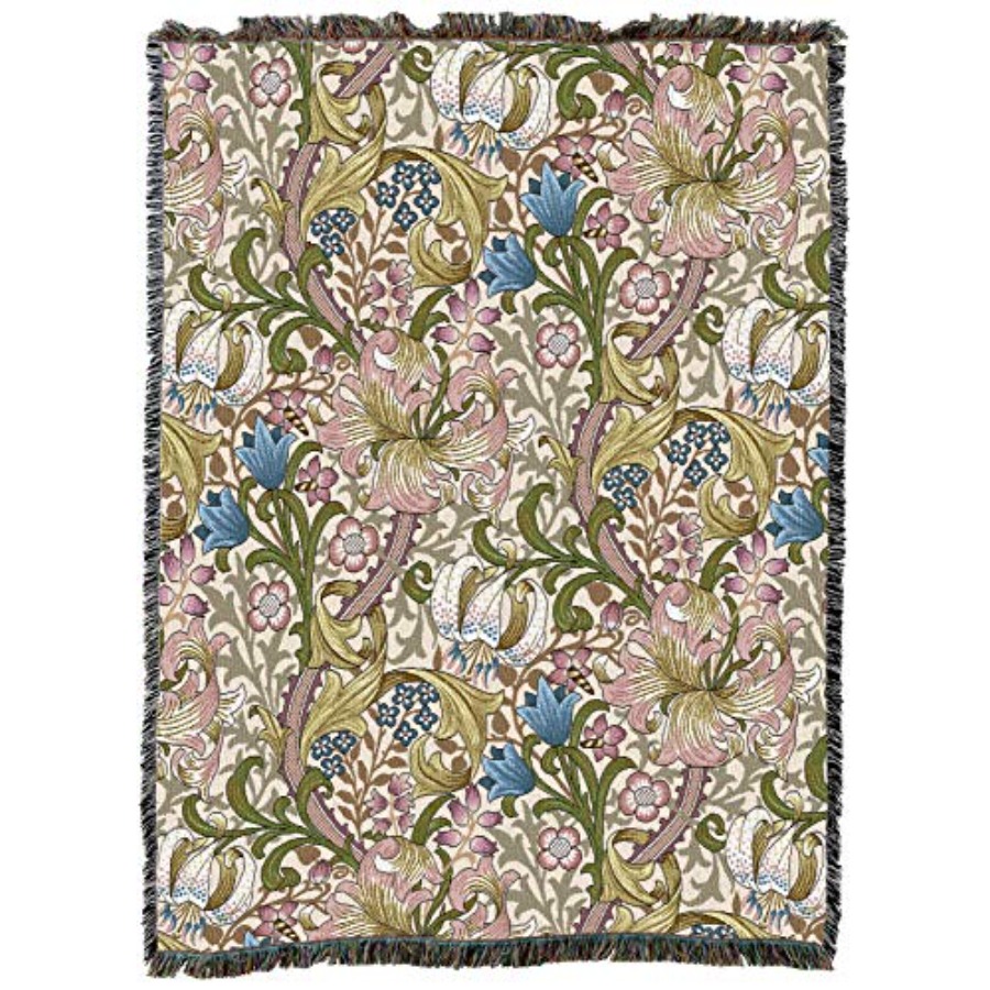 William Morris Golden Lily Bla - Art Craft William Morris reseña y precio
