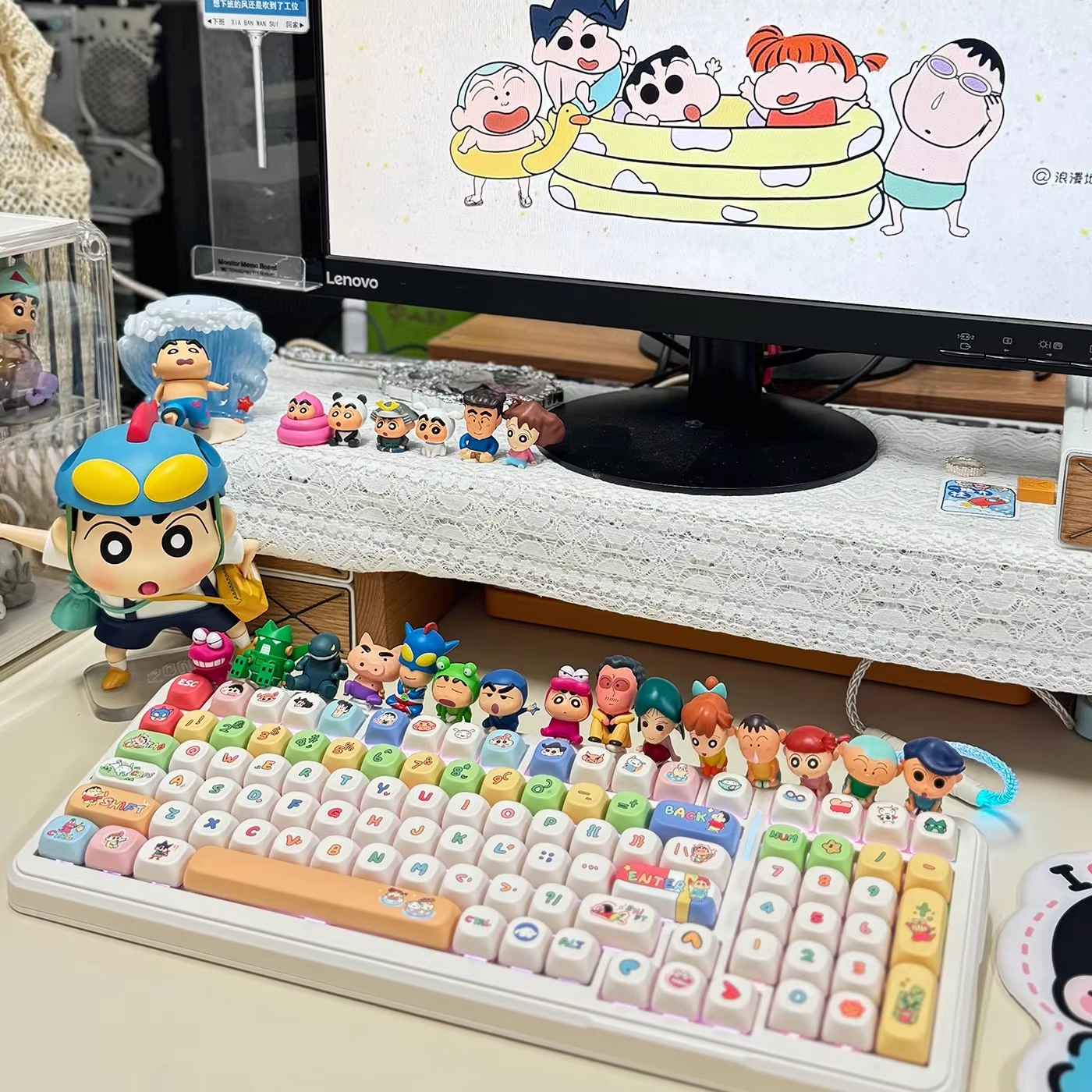 Crayon Shin-chan MOA Keycap Cu - Art Craft Market reseña y precio