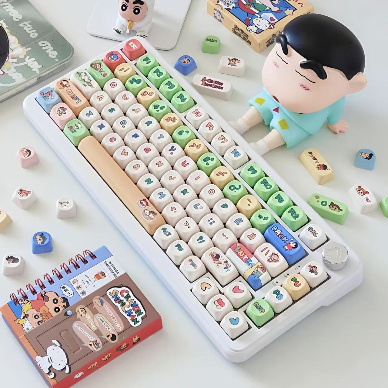 Crayon Shin-chan MOA Keycap Cu - Art Craft Market reseña y precio