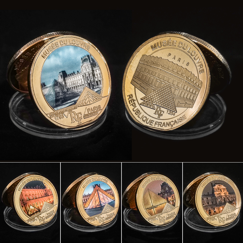 Louvre Museum Gold Foil Commem - Art Craft Museum reseña y precio