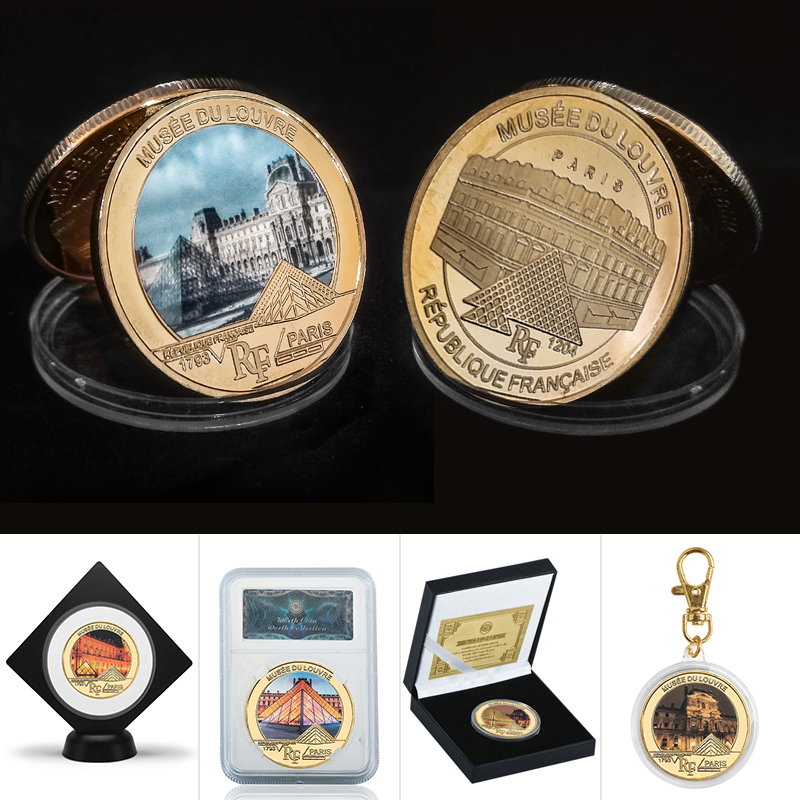 Louvre Museum Gold Foil Commem - Art Craft Museum reseña y precio