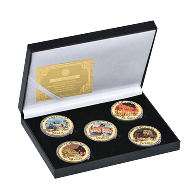 Louvre Museum Gold Foil Commem - Art Craft Museum reseña y precio