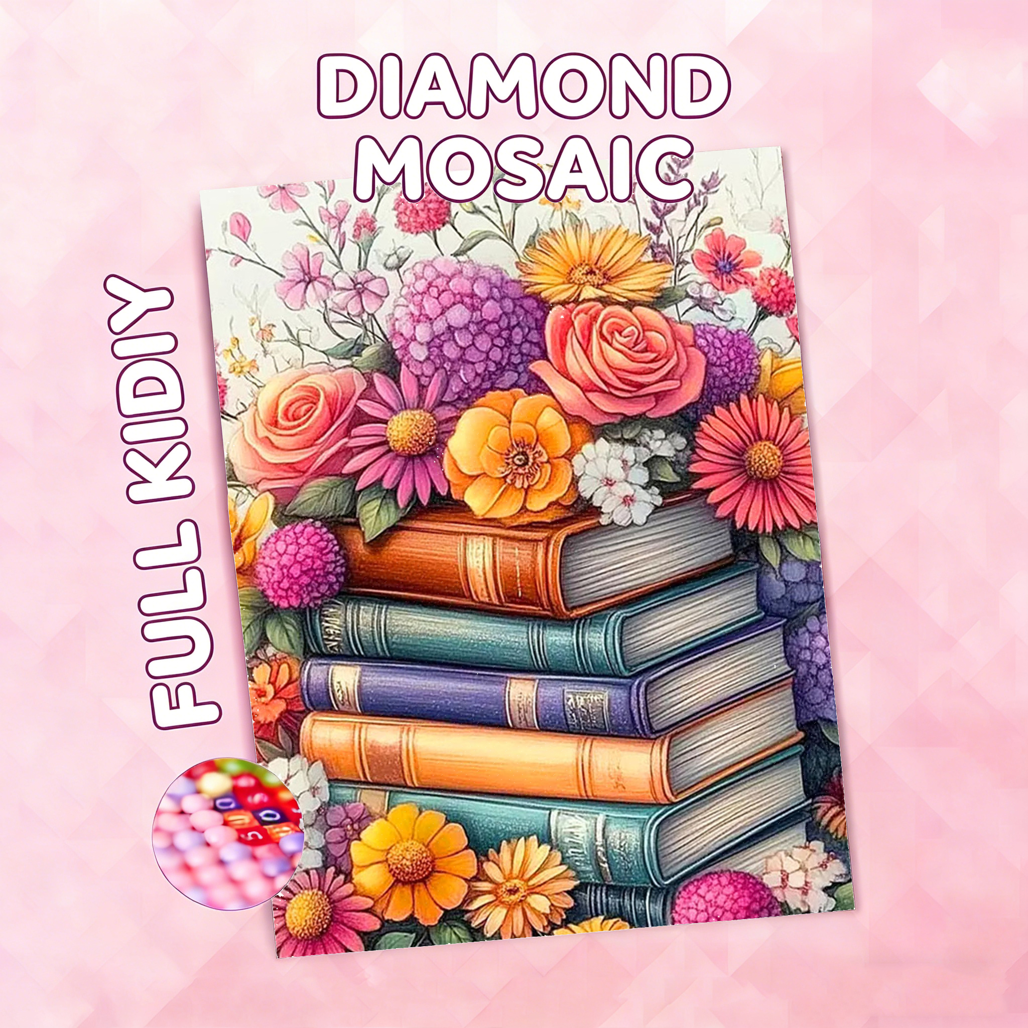 AZQSD Diamond Painting Rose Fl - Unique Art Craft reseña y precio