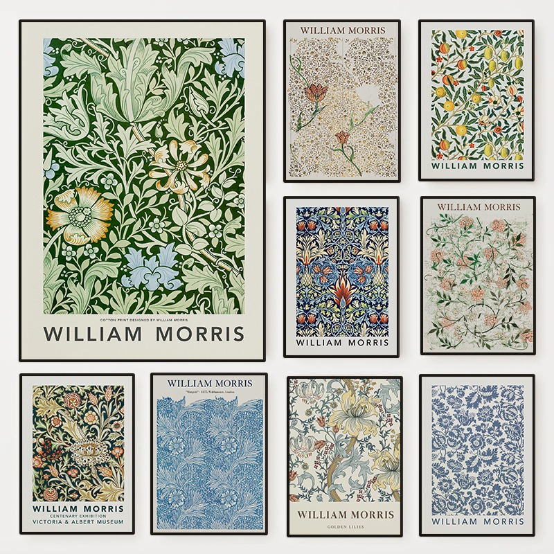 Modern William Morris Garden F - Art Craft William Morris reseña y precio