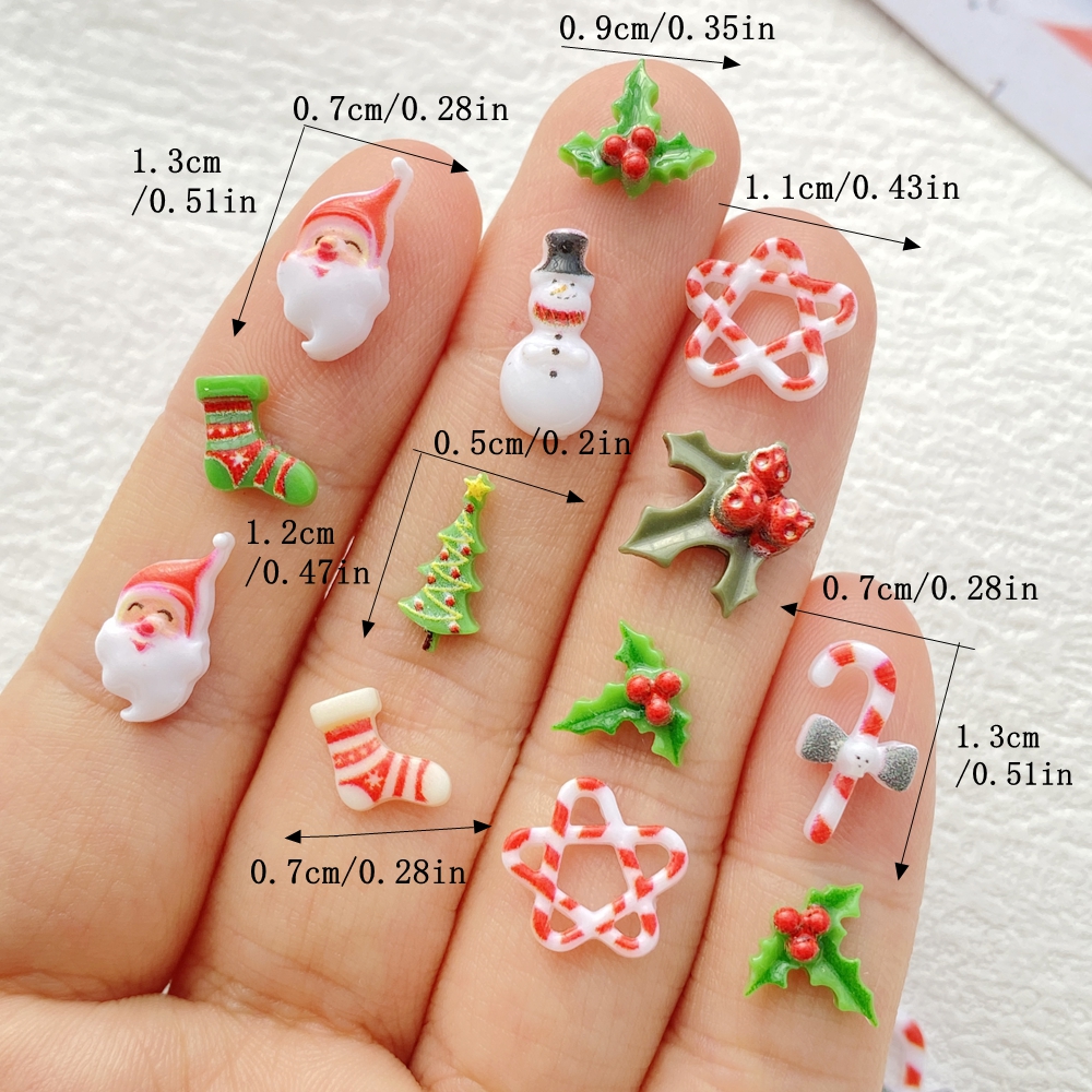 50Pcs Mixed Nail Art Resin Chr - Art Craft Tree reseña y precio