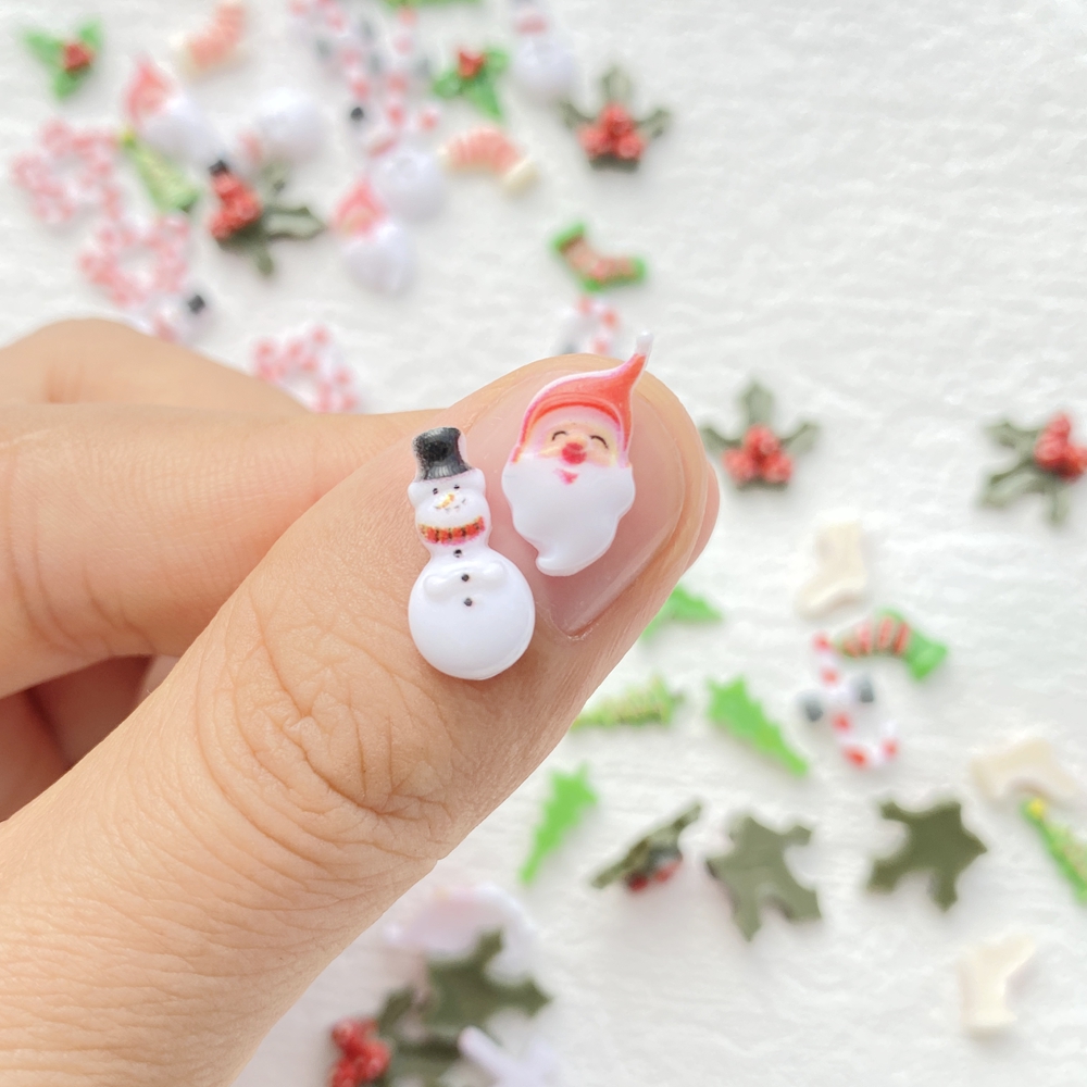 50Pcs Mixed Nail Art Resin Chr - Art Craft Tree reseña y precio
