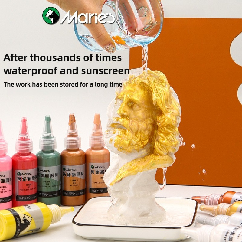 Marie's 25 Colors 50ml Metalli - Acrylic Pour Paint reseña y precio